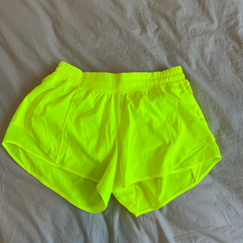 Lululemon running shirt 4”